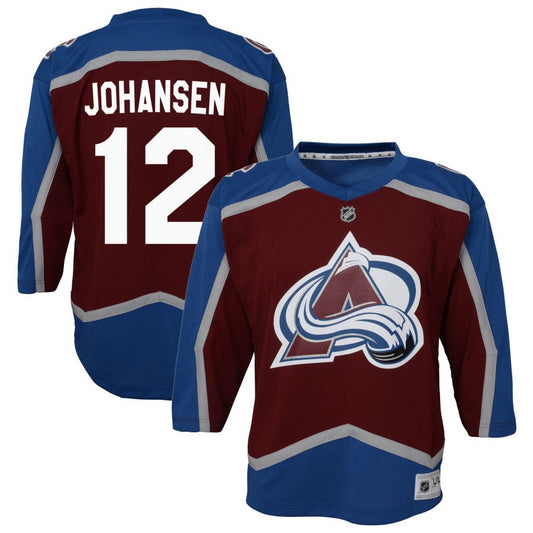 Ryan Johansen Colorado Avalanche Youth Home Replica Jersey - Burgundy