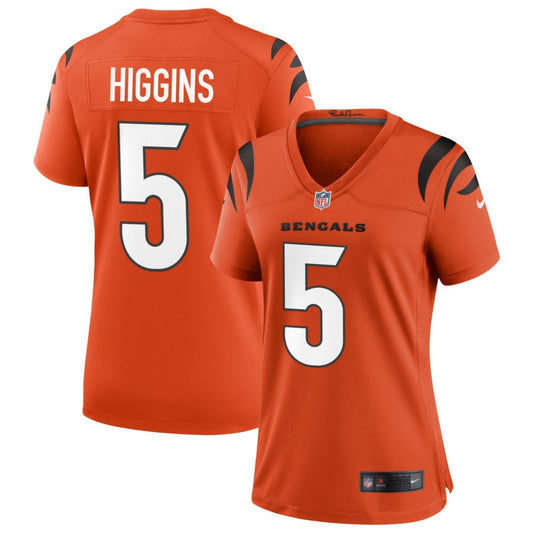 Tee Higgins Cincinnati Bengals Nike Women's Alternate Game Jersey - Orange