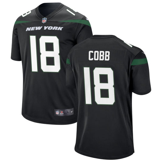 Randall Cobb New York Jets Nike Alternate Game Jersey - Stealth Black