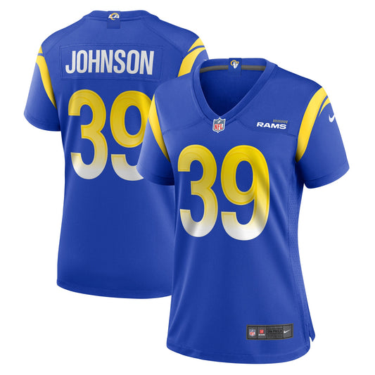 Quindell Johnson Los Angeles Rams Nike Women's Home Game Jersey - Royal