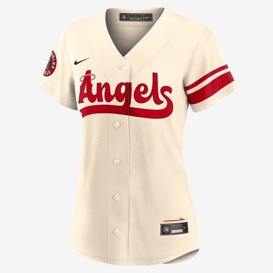 MLB Los Angeles Angels City Connect Women's Replica Baseball Jersey - Cream