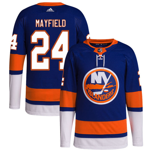 Scott Mayfield New York Islanders adidas Home Primegreen Authentic Pro Jersey - Royal