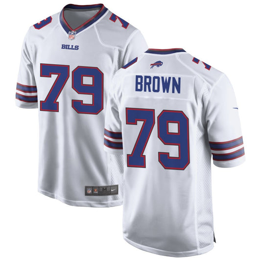 Spencer Brown Buffalo Bills Nike Game Jersey - White