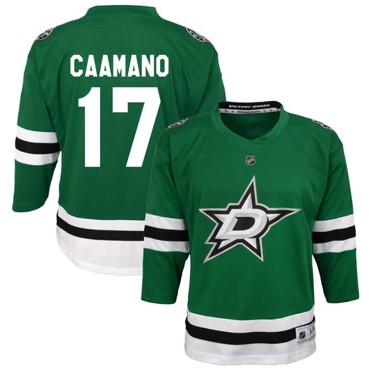 Nick Caamano Dallas Stars Youth Home Replica Jersey - Green