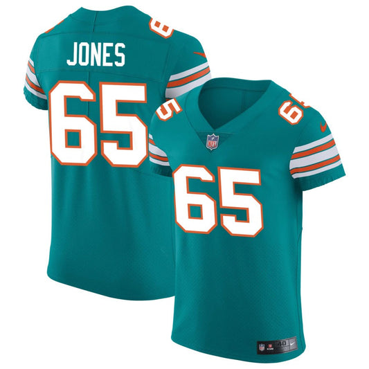 Robert Jones Miami Dolphins Nike Elite Vapor Untouchable Jersey - Aqua