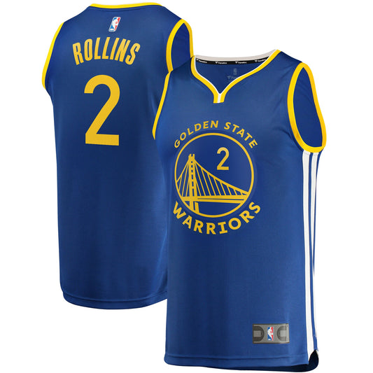 Ryan Rollins Golden State Warriors Fanatics Branded 2021/22 Fast Break Replica Jersey - Icon Edition - Royal