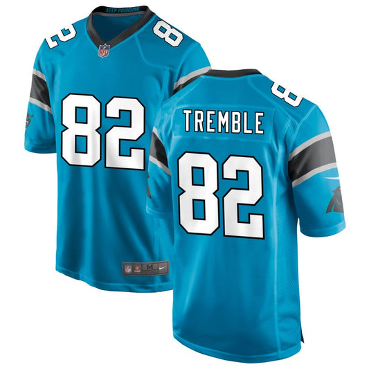 Tommy Tremble Carolina Panthers Nike Alternate Game Jersey - Blue