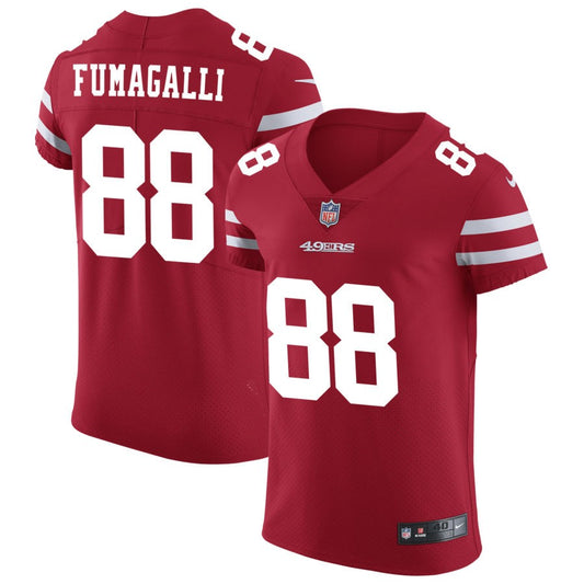 Troy Fumagalli San Francisco 49ers Nike Vapor Untouchable Elite Jersey - Scarlet