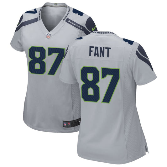 Noah Fant Seattle Seahawks Nike Women's Alternate Game Jersey - Gray