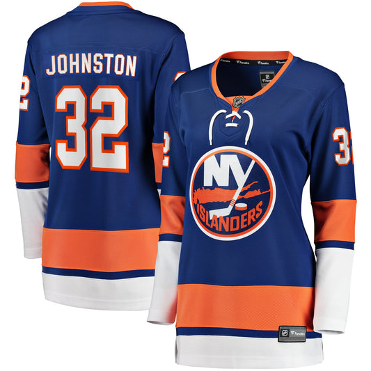 Ross Johnston New York Islanders Fanatics Branded Women's Home Breakaway Player Jersey - Royal