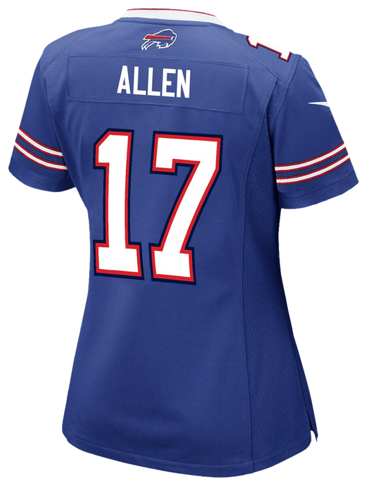 Women's Allen Josh Nike Bills Game Player Jersey - Blue