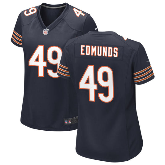 Tremaine Edmunds Chicago Bears Nike Women's Game Jersey - Navy