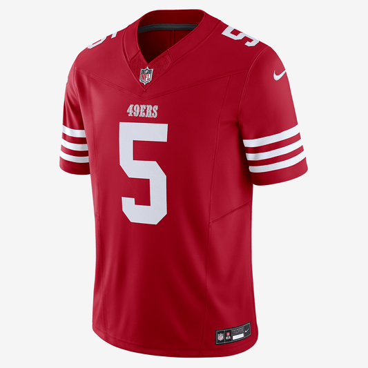 Trey Lance San Francisco 49ers Men's Nike Dri-FIT NFL Limited Football Jersey - Scarlet