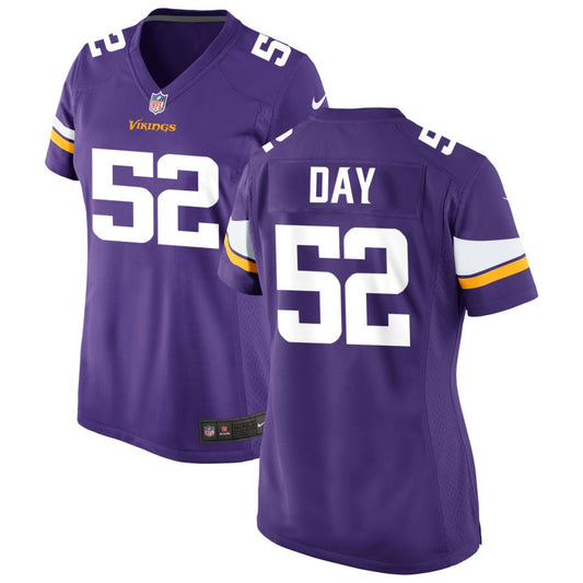 Sheldon Day Minnesota Vikings Nike Women's Game Jersey - Purple