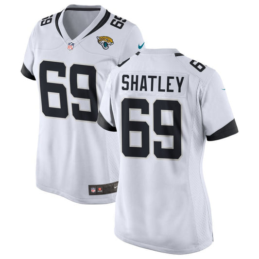 Tyler Shatley Jacksonville Jaguars Nike Women's Game Jersey - White