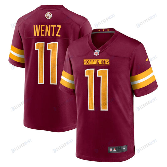 Washington Commanders Carson Wentz 11 Game Jersey - Burgundy Jersey