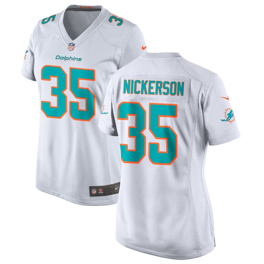 Parry Nickerson Miami Dolphins Nike Women's Jersey - White