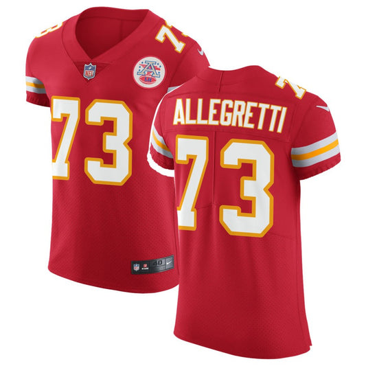 Nick Allegretti Kansas City Chiefs Nike Vapor Untouchable Elite Jersey - Red