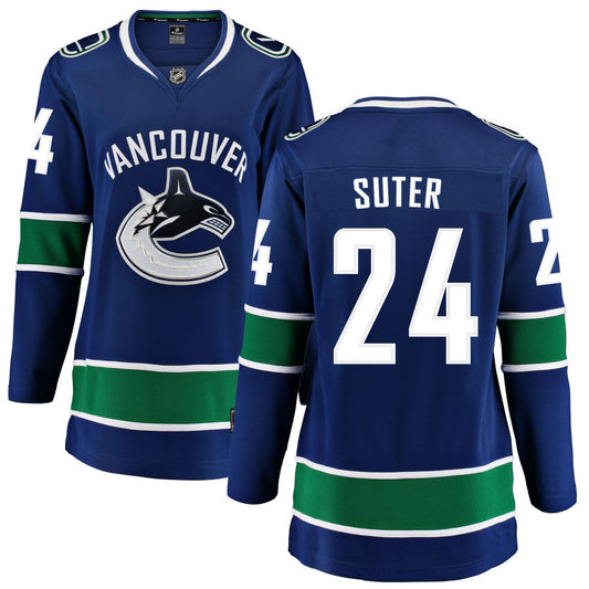 Pius Suter Vancouver Canucks Fanatics Branded Women's Home Breakaway Jersey - Blue