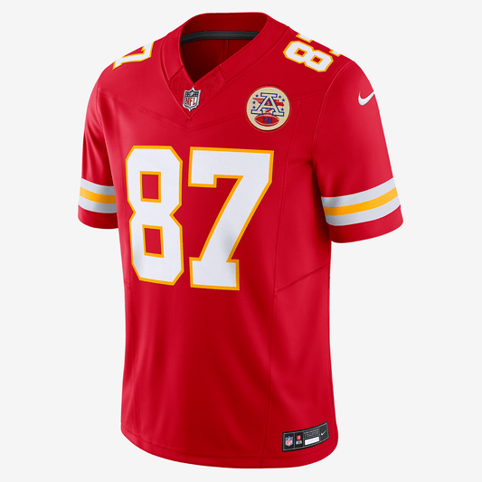 Travis Kelce Kansas City Chiefs Men's Nike Dri-FIT NFL Limited Football Jersey - Red