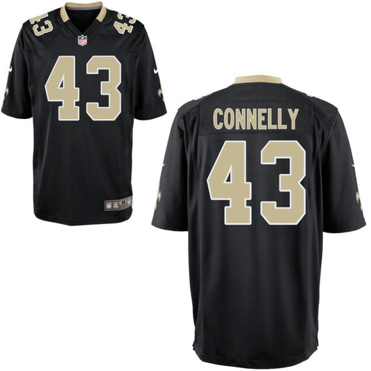 Ryan Connelly New Orleans Saints Nike Youth Game Jersey - Black