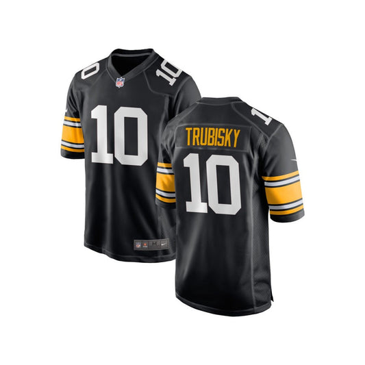 Mitch Trubisky Pittsburgh Steelers Nike Youth Alternate Game Jersey - Black