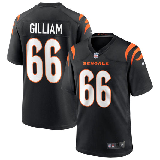 Nate Gilliam Cincinnati Bengals Nike Youth Logo Game Jersey - Black