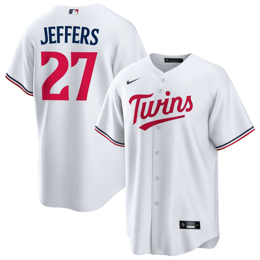 Ryan Jeffers Minnesota Twins Nike Youth Home Replica Jersey - White