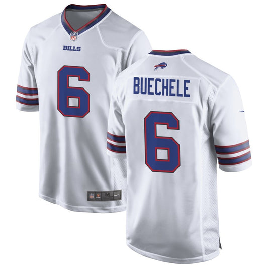 Shane Buechele Buffalo Bills Nike Game Jersey - White