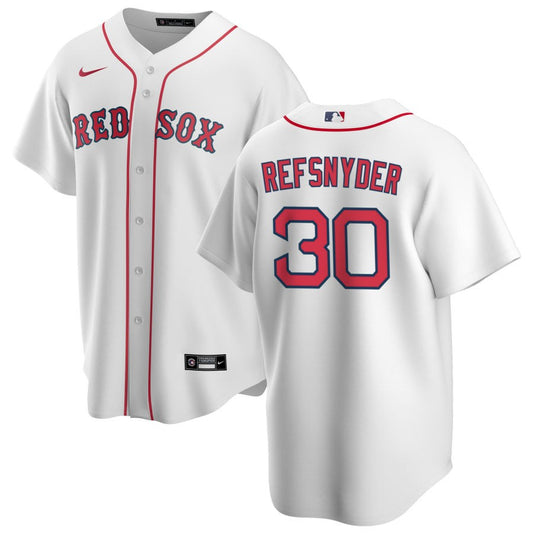 Rob Refsnyder Boston Red Sox Nike Youth Home Replica Jersey - White