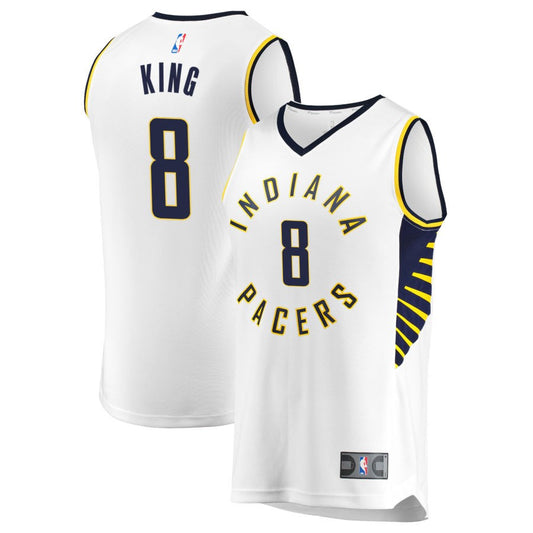 Mojave King Indiana Pacers Fanatics Branded Fast Break Replica Jersey - Association Edition - White