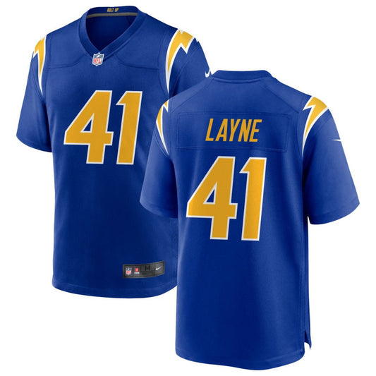 Raheem Layne Los Angeles Chargers Nike Alternate Game Jersey - Royal