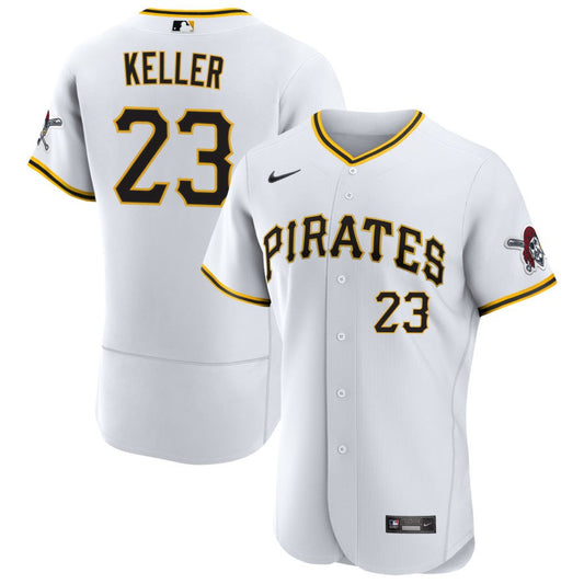 Mitch Keller Pittsburgh Pirates Nike Home Authentic Jersey - White