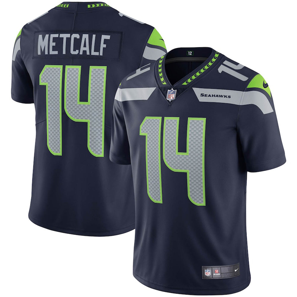 Youth Seattle Seahawks DK Metcalf Vapor Jersey - Navy