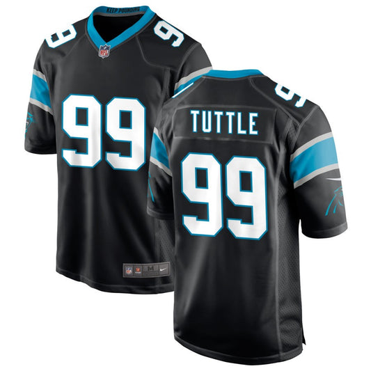 Shy Tuttle Carolina Panthers Nike Game Jersey - Black