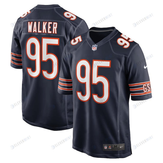 P.J. Walker 95 Chicago Bears Men Game Jersey - Navy