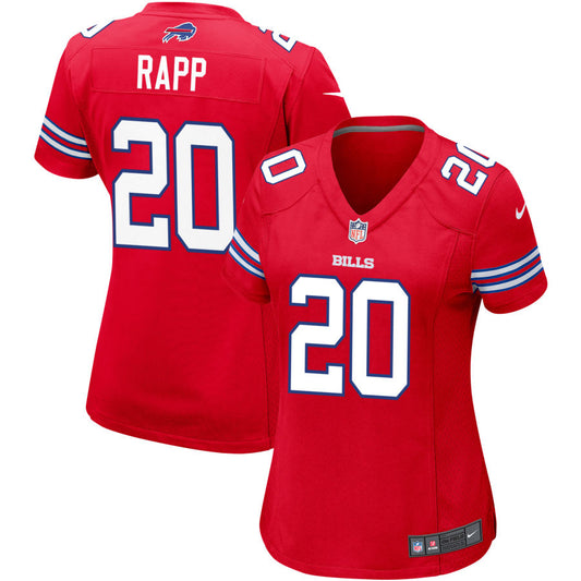 Taylor Rapp Buffalo Bills Nike Women's Alternate Game Jersey - Red