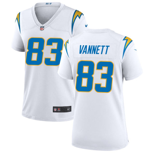 Nick Vannett Nike Los Angeles Chargers Women's Game Jersey - White