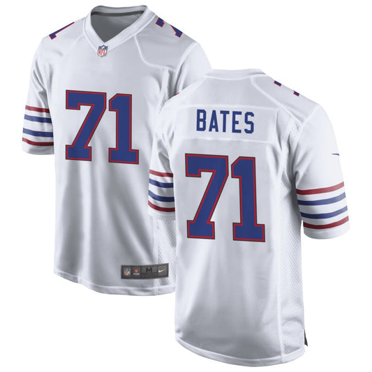 Ryan Bates Buffalo Bills Nike Alternate Game Jersey - White