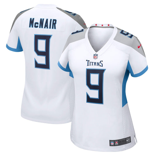 Steve McNair Tennessee Titans Nike Women's Retired Game Jersey - White