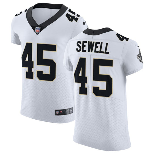 Nephi Sewell New Orleans Saints Nike Vapor Untouchable Elite Jersey - White