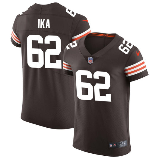 Siaki Ika Cleveland Browns Nike Vapor Elite Jersey - Brown