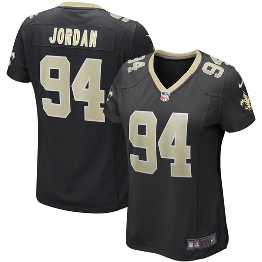 Women's Cameron Jordan New Orleans Saints Game Jersey Black