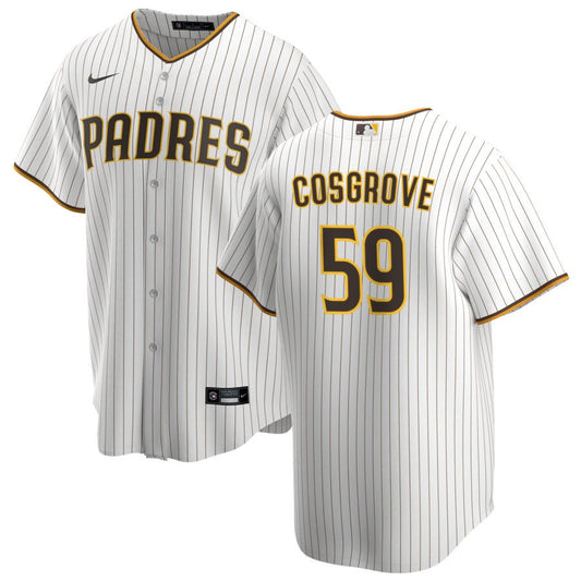 Tom Cosgrove San Diego Padres Nike Home Replica Jersey - White