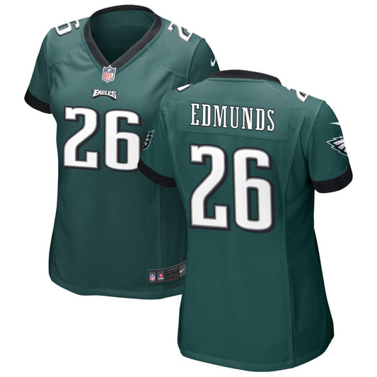 Terrell Edmunds Philadelphia Eagles Nike Women's Game Jersey - Midnight Green