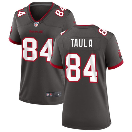 Tanner Taula Tampa Bay Buccaneers Nike Women's Alternate Game Jersey - Pewter