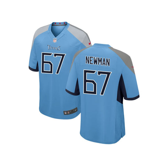 Xavier Newman Tennessee Titans Nike Youth Alternate Game Jersey - Light Blue