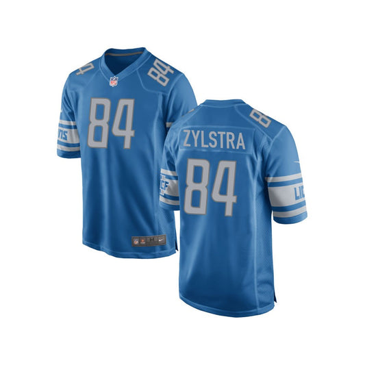 Shane Zylstra Detroit Lions Nike Youth Team Color Game Jersey - Blue