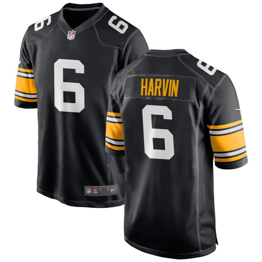 Pressley Harvin Pittsburgh Steelers Nike Alternate Game Jersey - Black