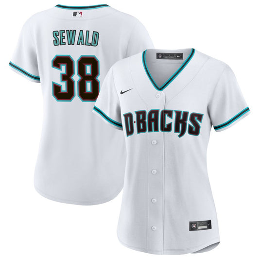 Paul Sewald Arizona Diamondbacks Nike Women's Home Replica Jersey - White